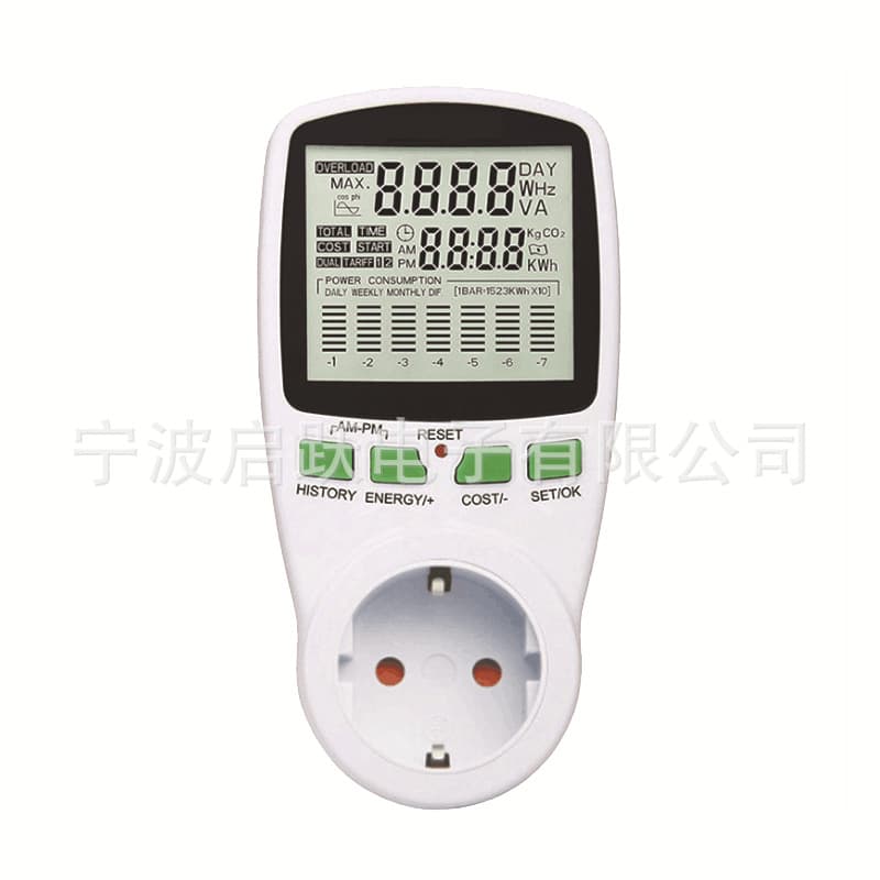 European Standard Power Metering Socket Charging Outlet with Chart Electric Meter Socket Other Brand PM001-CG for eBay