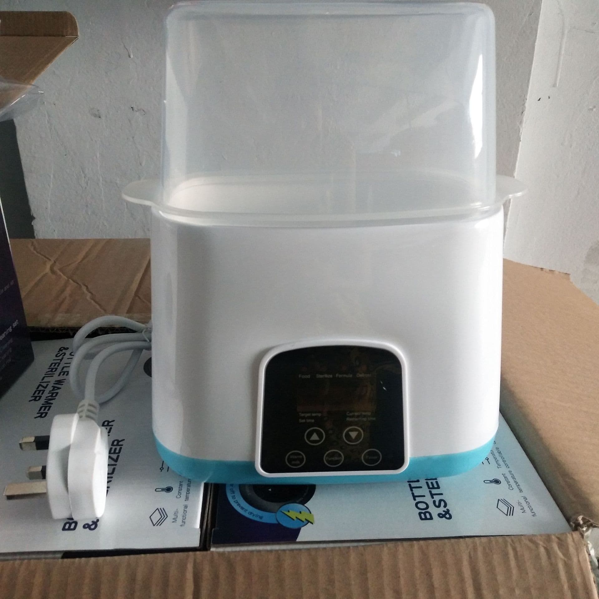 Baby Bottle Warmer 4-in-1 Milk Heater Automatic Bottle Warming Thermostat US Version 110V