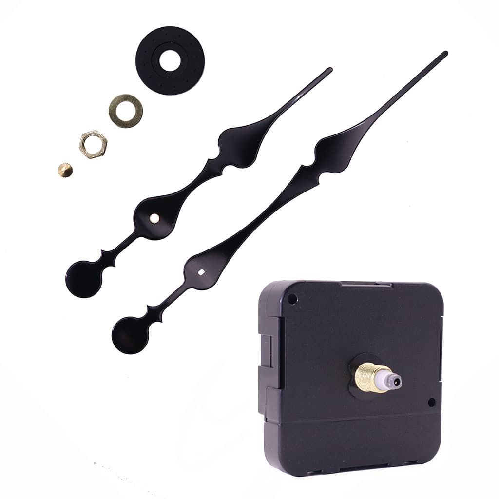 In Stock Metal Hour and Minute Hands Clock Accessories with High Torque I Shaft 17mm Quartz Clock Movement Clock Parts