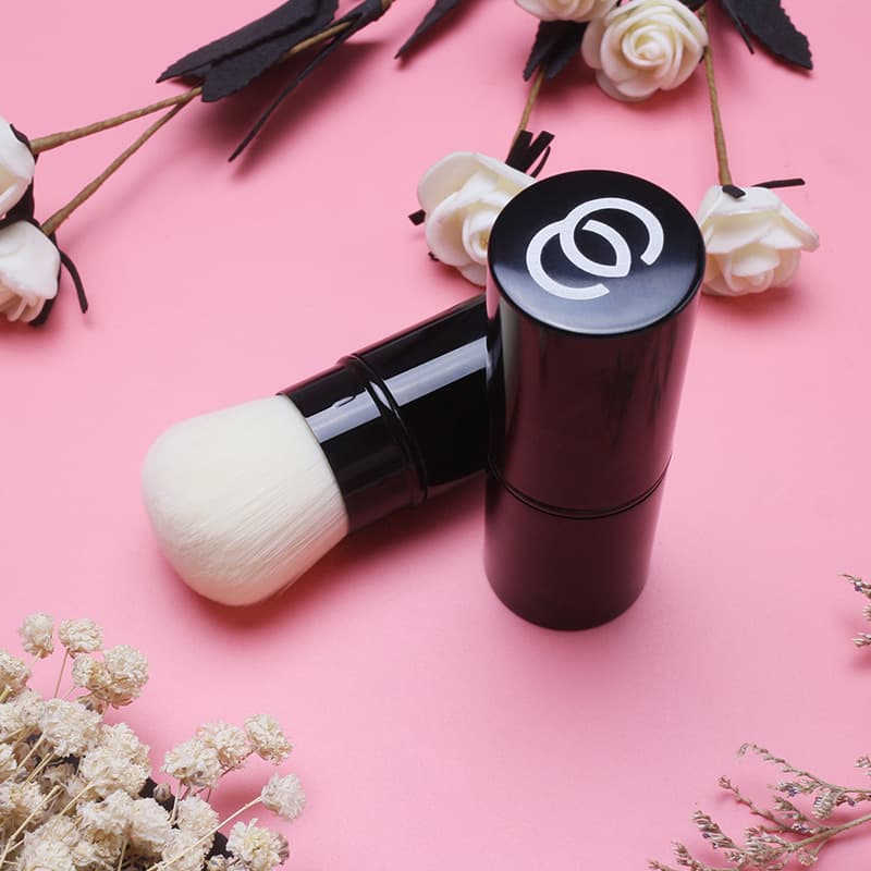 Mydestiny Retractable Makeup Brush Foundation Brush BB Brush Blush Brush Powder Brush Retractable Foundation Brush