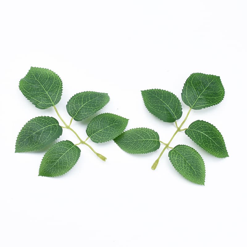 Silk Leaf Bathroom Accessories Christmas Decorations Artificial Plant Leaves for Wedding New Bride Home Decoration
