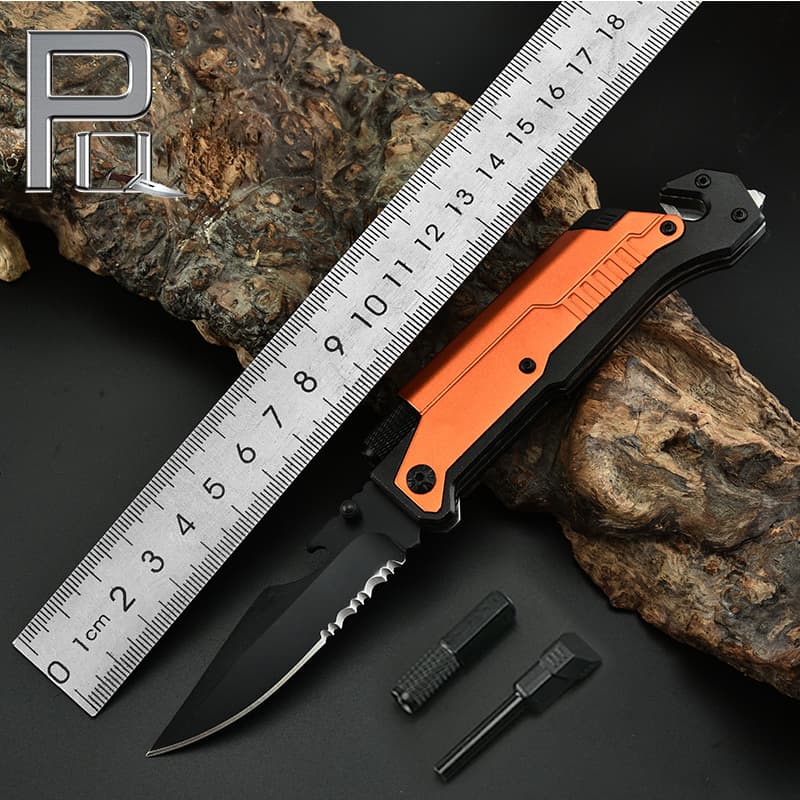 Hot Sale Outdoor Camping Survival Knife, Wilderness Multi-Function Hunting Knife, Portable Mini Folding Knife
