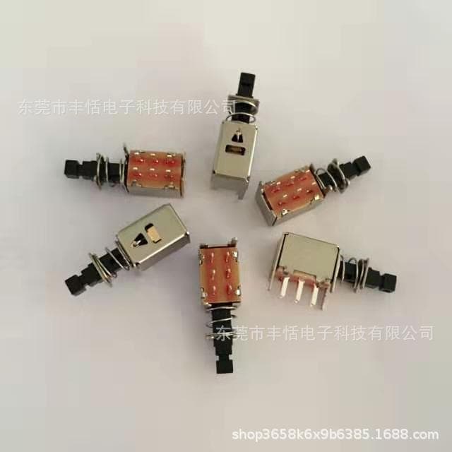 PS22F03 Push Button Switch PS22F02 Key Switch A03 Self-Locking Non-Locking Push Button Switch Factory Direct Supply