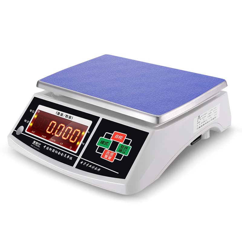 Meijia Ning Electronic Scale 0.1g Accurate Commercial Platform Scale 6kg High-Precision Weighing Scale for Kitchens