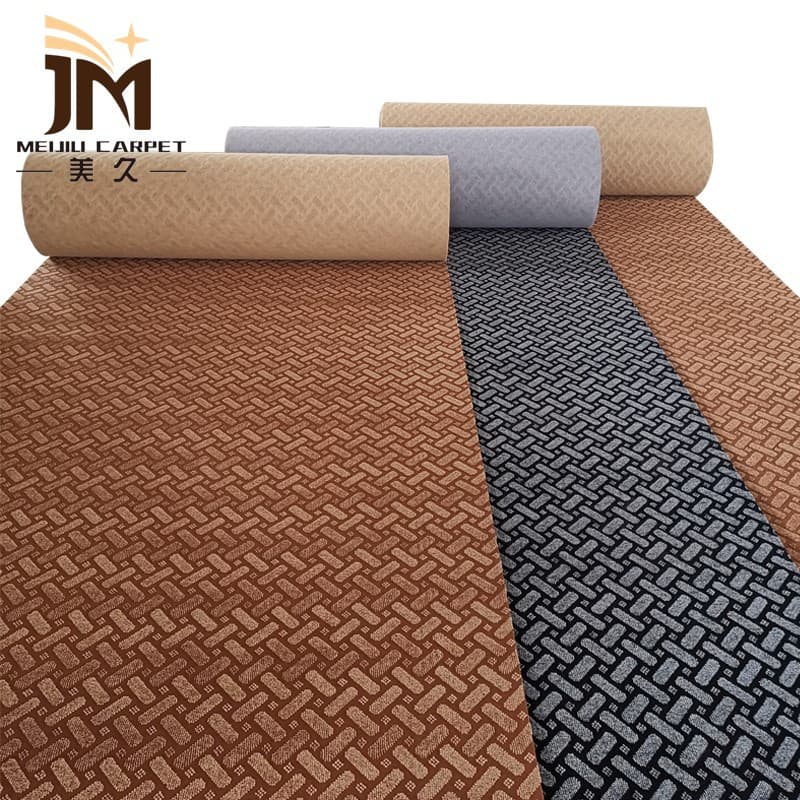 Commercial Carpet Tiles for Office, Hotel, Exhibition, Living Room, Bedroom, Short Pile Carpet