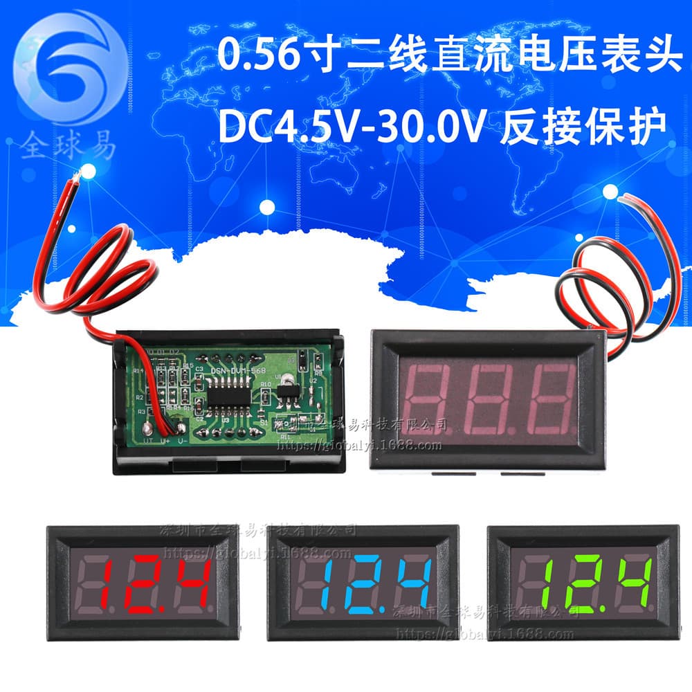 Portable Digital Multimeter Handheld Volt Ohm Meter Tester Instrument High Precision Ac Dc Voltage Ohm Meter Multitester