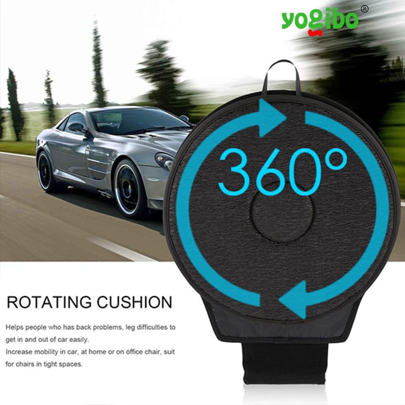 360° Rotating Cushion for Elderly/Kids/Injured/Driving Seat Pad