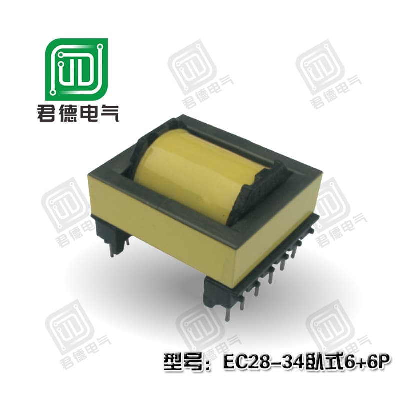 Manufacturer's High-Frequency Transformer EC2834 6+6 Pin EC Transformer, High-Quality, Stable and Reliable Batch