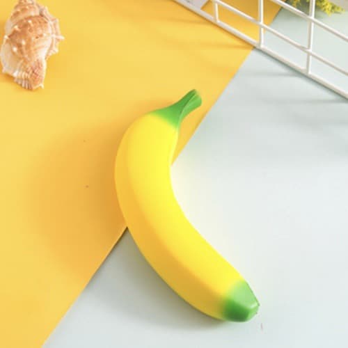 Slow Rebound Squeeze Toy Simulation Banana Simulation Fruit Food Model Photography Prop Stress Relief Toy