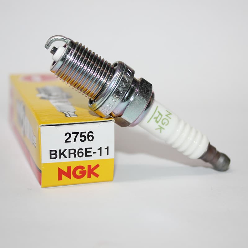 NGK BKR6E-11 2756 Universal Small Head with Resistor for Fit City Excelle Swift Nickel Alloy Spark Plug