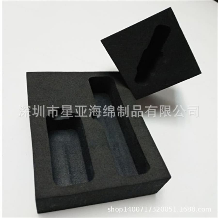 Factory Direct Stationery Pen Easy-Drop Sponge Packaging Shockproof Moisture-Proof EVA Sponge Liner Packaging