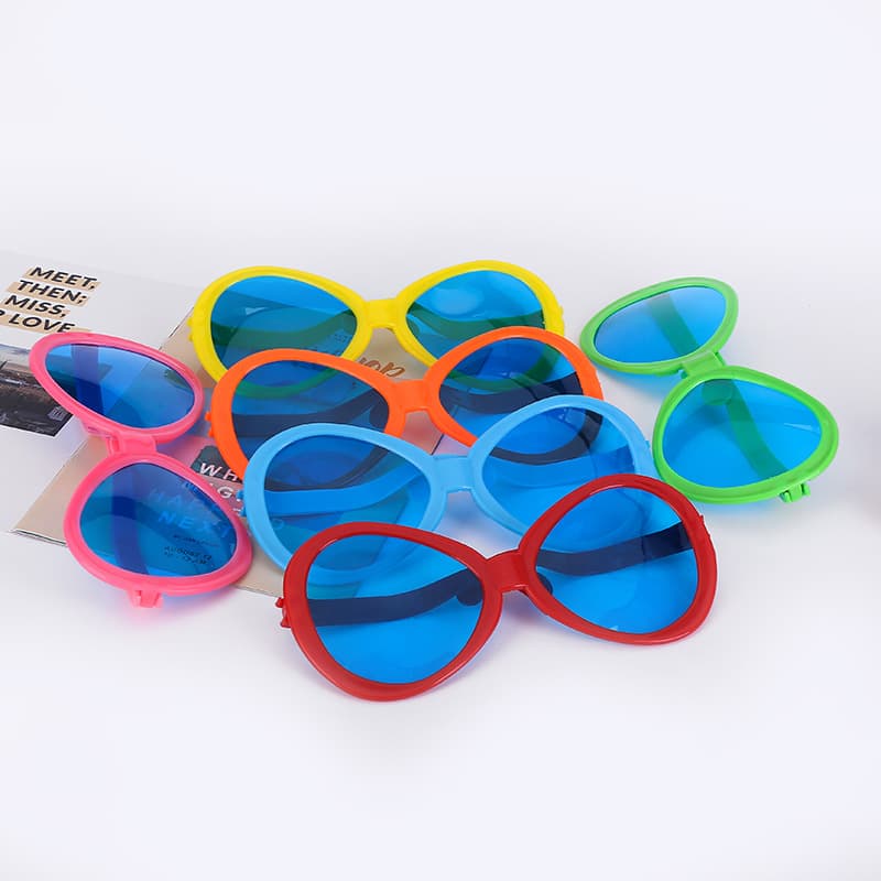 Colorful Giant Bull Glasses Dress Up Supplies World Cup Match Cheer Props Ball Mask Funny Costume Accessories