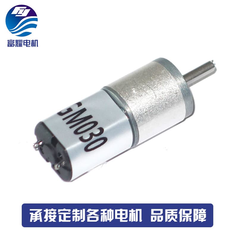 030 Micro DC Geared Motor Oscillating Motor for Smart Lock Clutch Motor Supports Customization Based on Drawings