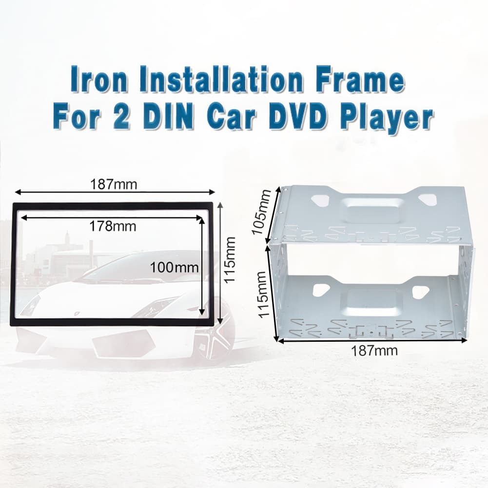 Universal Car Hardware Cover Frame, Variety of Car Cover Frames, Square Car-Specific Cover Frame Accessories