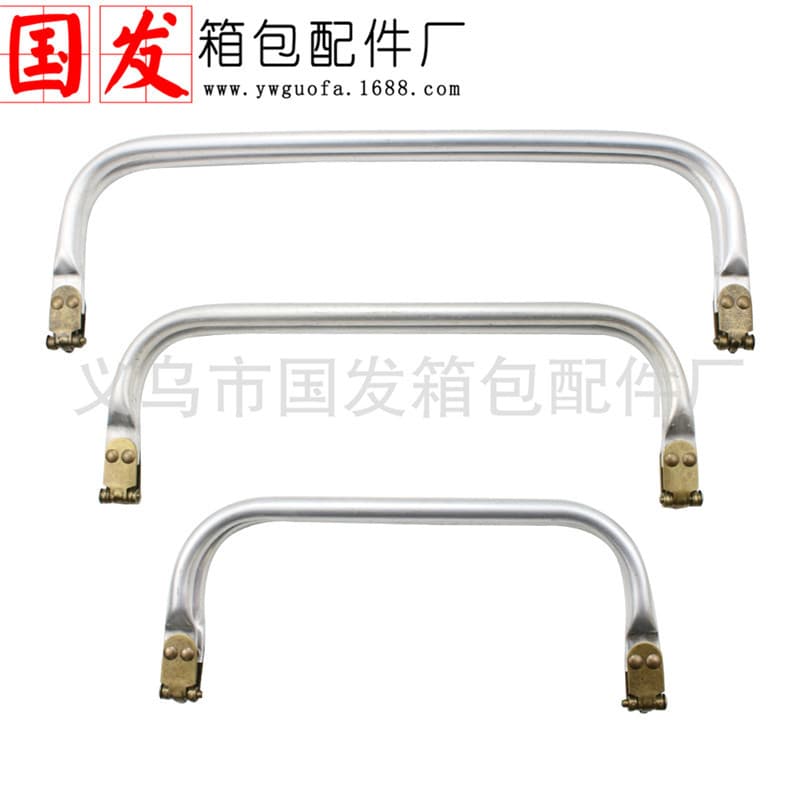 Handmade DIY Aluminum Tube Bag Buckle Large Promotion Doctor Mouth Bag Buckle Available in 20cm 25cm 30cm Sizes for Bags