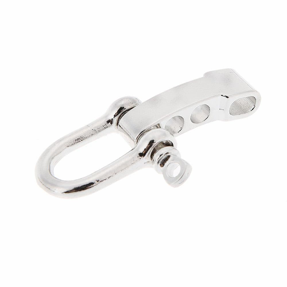 Climbing Bracelet Shackle Paracord Accessories D-Shackle Adjustment Buckle Paracord Bracelet Clasp