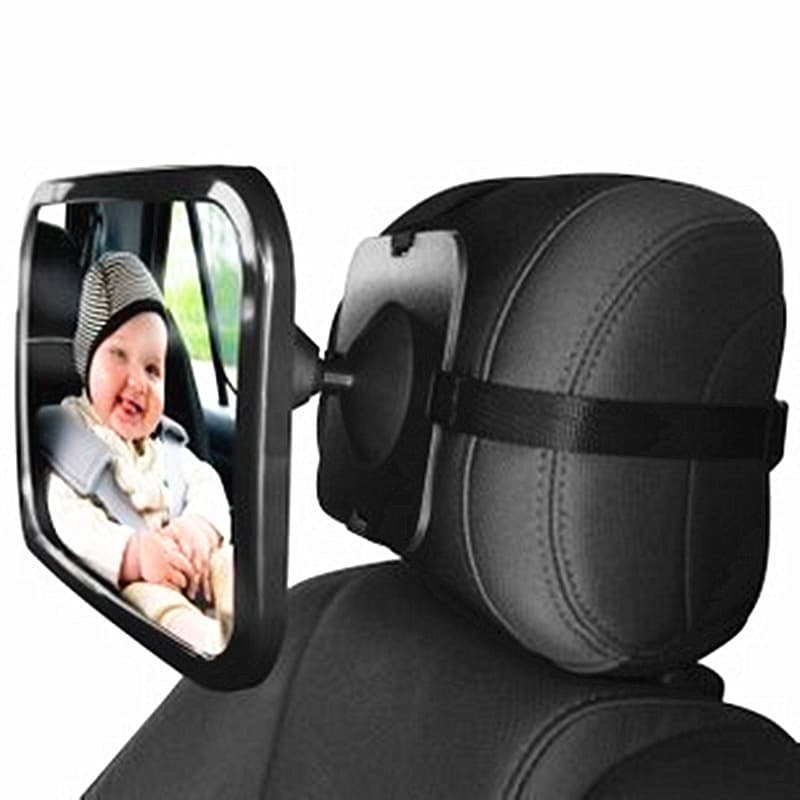Baby car seat rearview mirror, car interior baby observation mirror, child car rearview auxiliary mirror