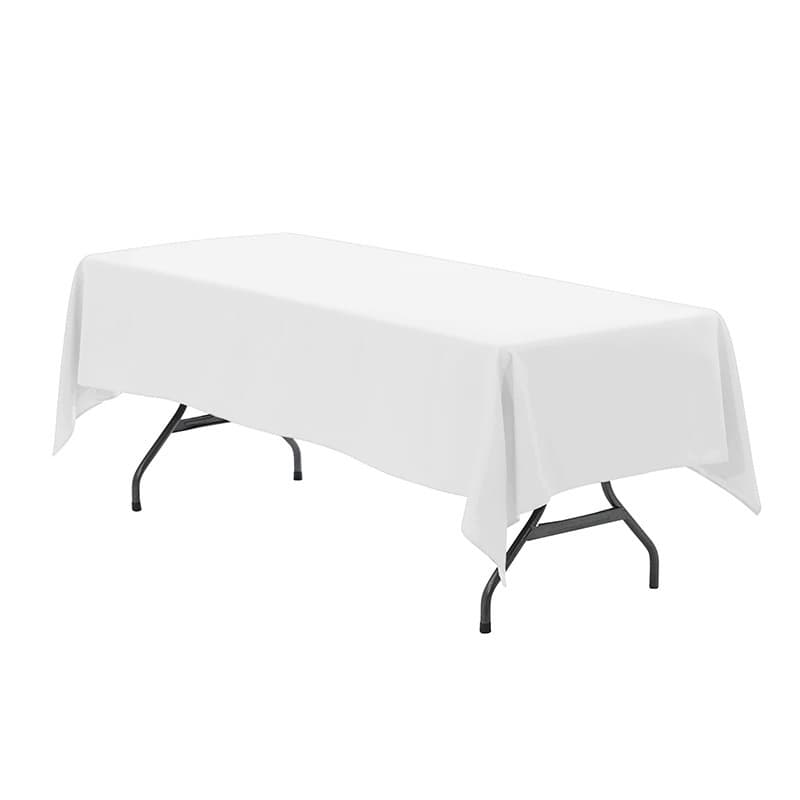 Rectangular Tablecloth Solid Color Multiple Sizes Hotel Buffet Wedding Birthday Party Polyester Tablecloth Wholesale
