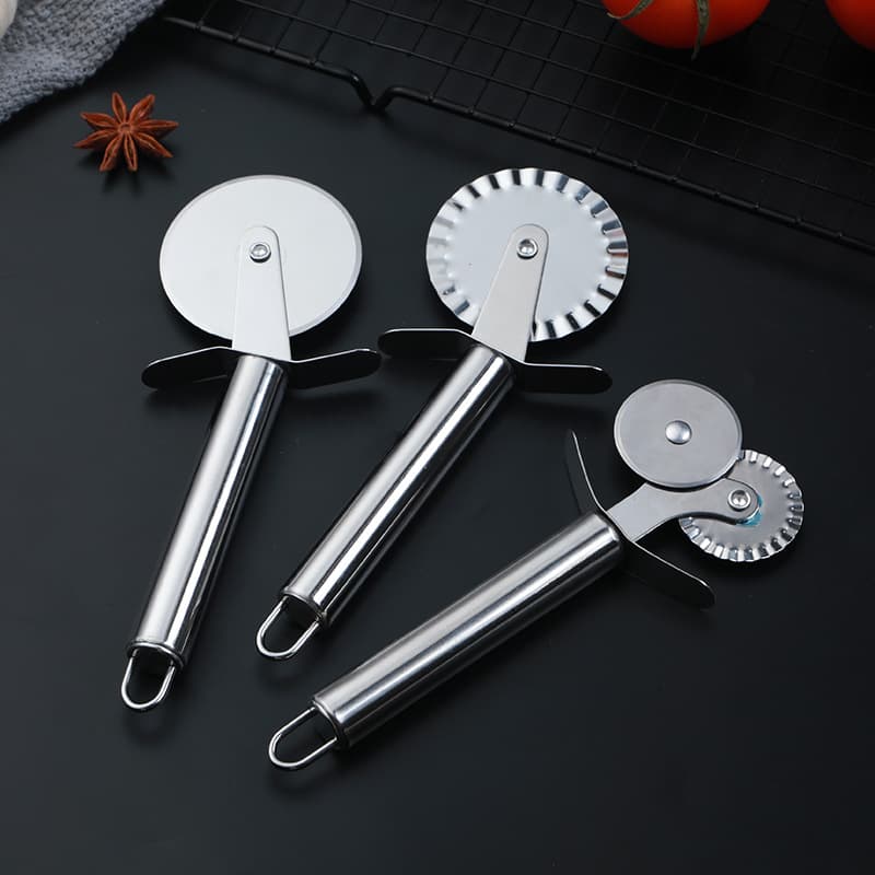 Wholesale Pizza Cutter Wheel - Stainless Steel Single Wheel Pizza Slicer and Baking Tool