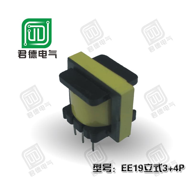 Factory High-Frequency Transformer EE19 3+4 Pin EE Transformer High-Quality Transformer Stable and Reliable Production