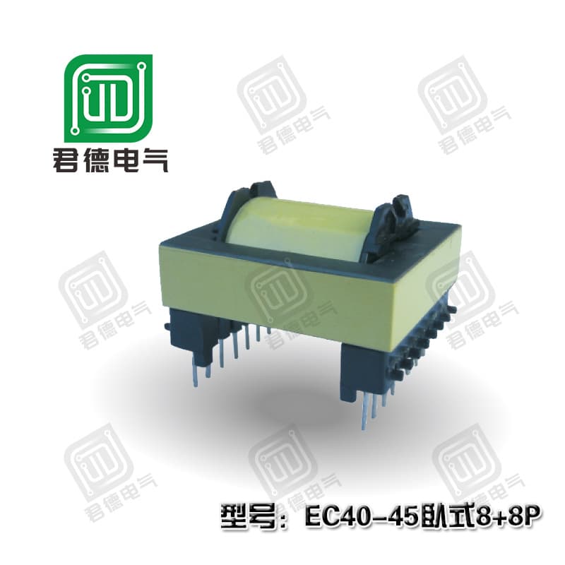 Manufacturer Supplies High-Frequency Transformer EC40 8+8 Pin EC Transformer, High-Quality, Stable and Reliable