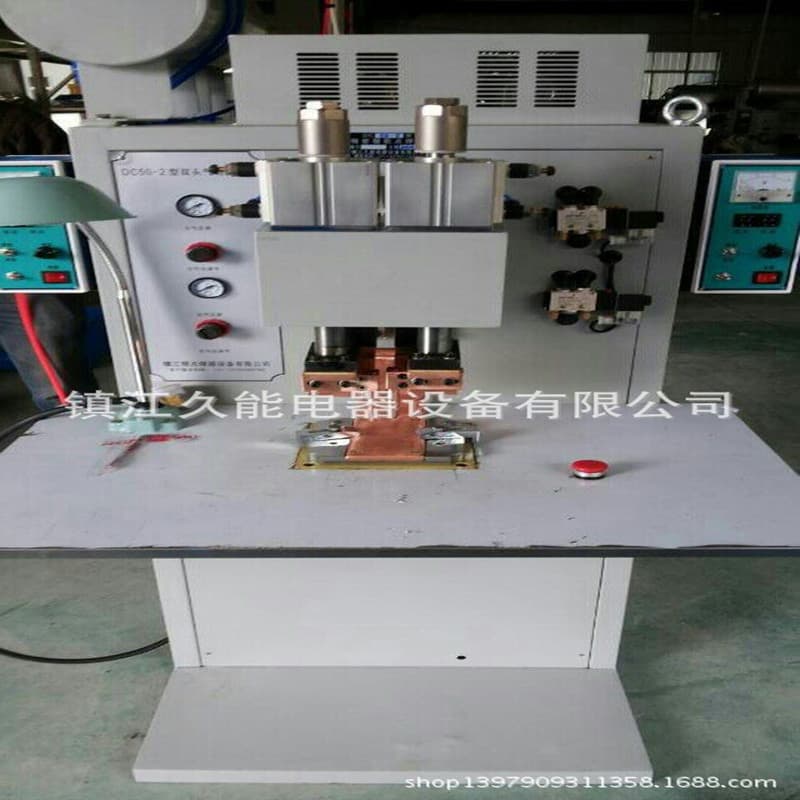 Jiuneng Electric produces the DN50-3 specialized welding machine for electric kettle flanges and nuts.