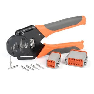 IWD-12/16/20 Manual Tool Wire Crimping Pliers Suitable for Dechi Connector 4-point Crimping Pliers Terminal Pliers