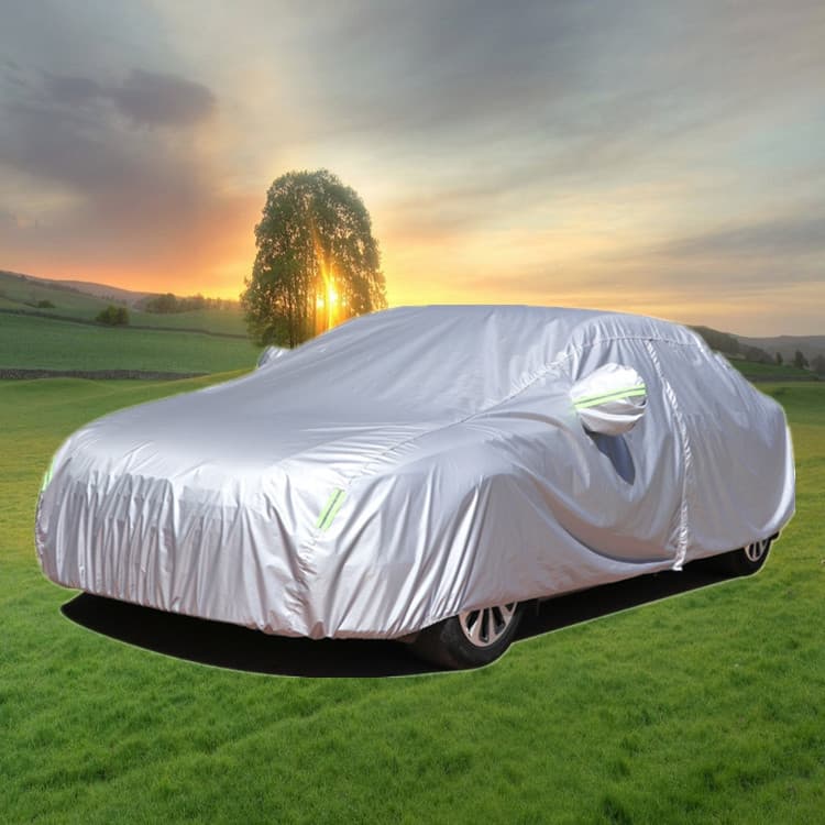 Polyester Oxford Fabric Car Cover, Heat Insulation, Sun Protection, Waterproof, Dustproof, All-Season Universal Car Cover