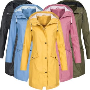 AliExpress Hot Selling Autumn/Winter New Arrival Jacket Outdoor Hiking Coat Mid-Length Women's Windbreaker D07