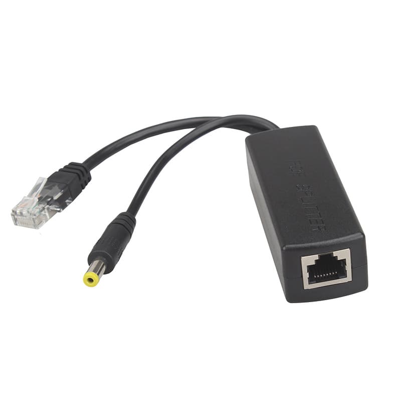POE Splitter Network Transmitter 100m Long Distance Video Transmission POE 24V Splitter