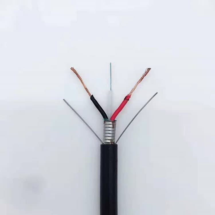 Network Cable Fiber Composite Cable Custom 0.5/1.5/2.0/2.5 sq mm Power Cable 4 Core 6 Core 8 Core 12 Core