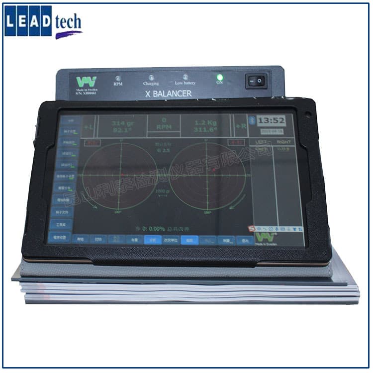 Dynamic balancing measuring instrument X-Balancer+ on-site dynamic balancing instrument, handheld operation, accurate measurement