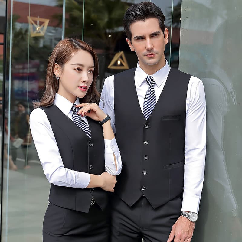 Suit vest for women 2024 new style professional women's formal workwear vest hotel 4s store sales manager work clothes