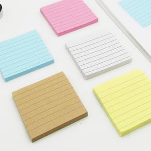 Factory-direct various sticky notes, notepads, notebooks, student stationery, custom LOGO, wholesale
