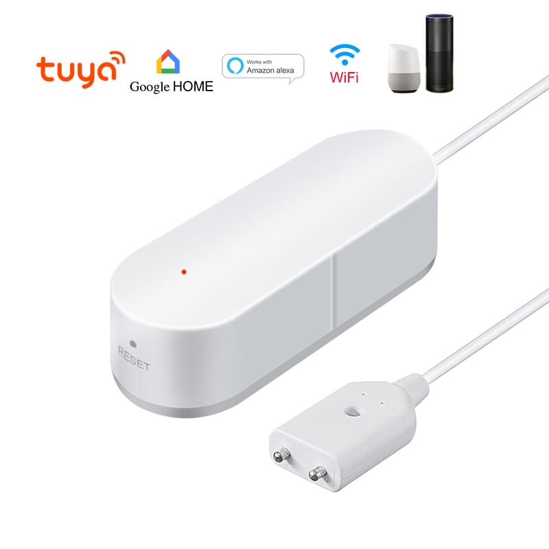 Tuya Smart Water Leak Detector Home Use Flood Water Submersible Level Alarm Hot Sale Intelligent WiFi Sensor