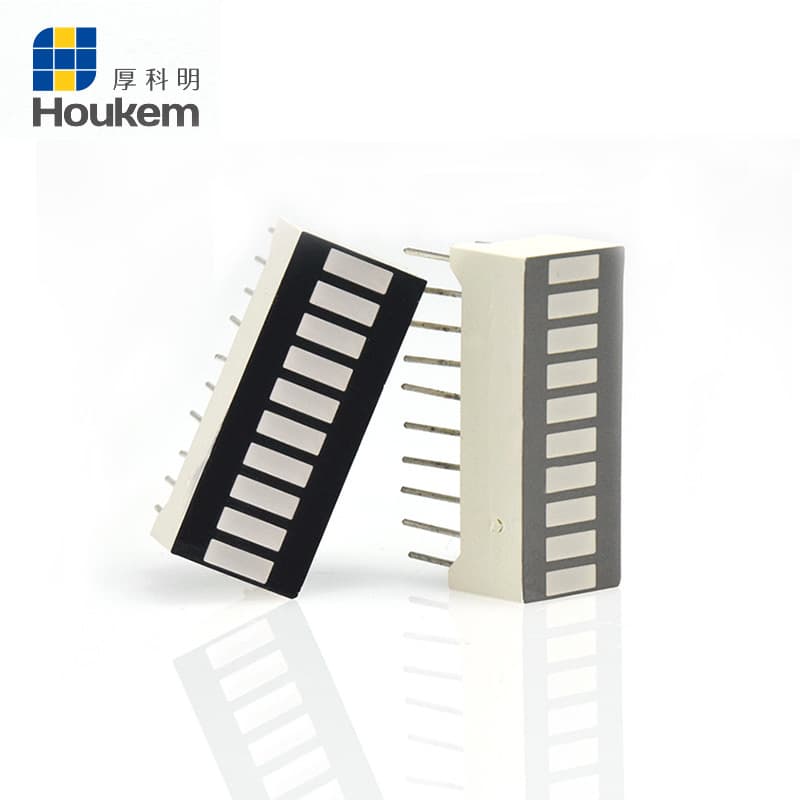 LED digital tube manufacturer supplies 10-segment light strip white light at discounted price HOUKEM-102510-BW