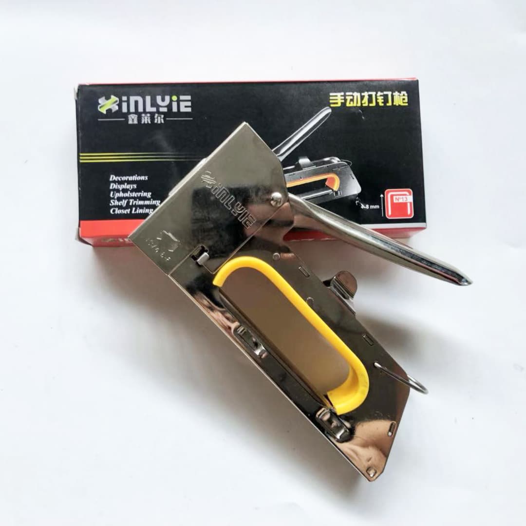 Xinlai'er Manual Staple Gun Blister U-Shaped Staple Gun 1008F Powerful Nailer Nail Gun Horse Nail Gun