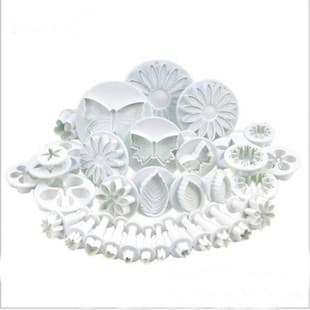 10 Styles 33-Piece Baking Tool Set, Fondant Tools, Cake Molds, Cookie Molds, Factory Wholesale