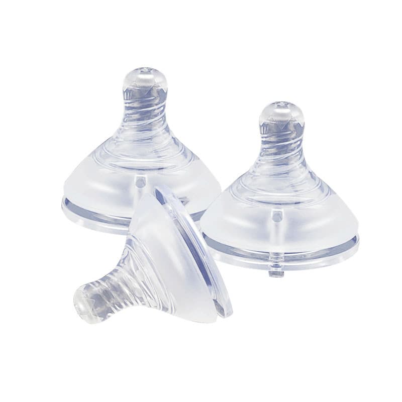 Lip-protecting wide-mouth pacifier