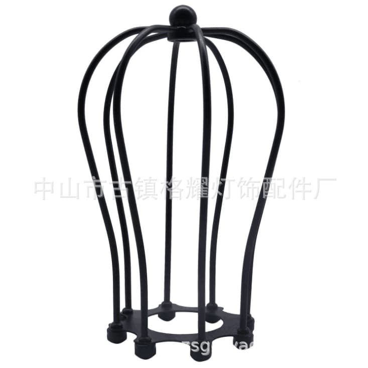 Irregularly shaped wrought iron metal lampshades, retro wrought iron creative wall lamps and pendant lamps, DIY creative lampshades.