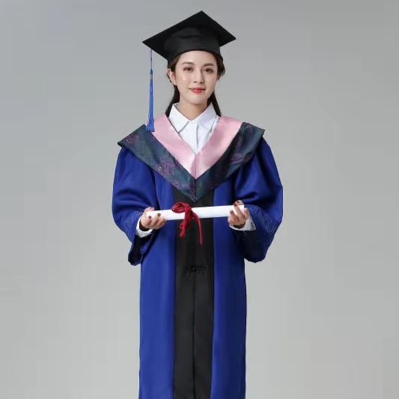 Master's Graduation Gown Master's Degree Gown Academic Gown for Arts, Science, Engineering, Agriculture, Military, Medicine, British Ceremony Style School Uniform