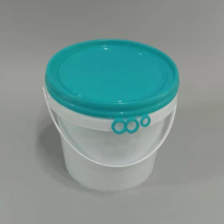 3L plastic bucket pull ring cover 3KG paint adhesive potting epoxy resin electronic material bucket