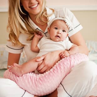 Cross-border U-Shaped Nursing Pillow Cover, Multi-functional Sit-Up Pillow Cover, Ultra-Soft Feeding Pillow Cover