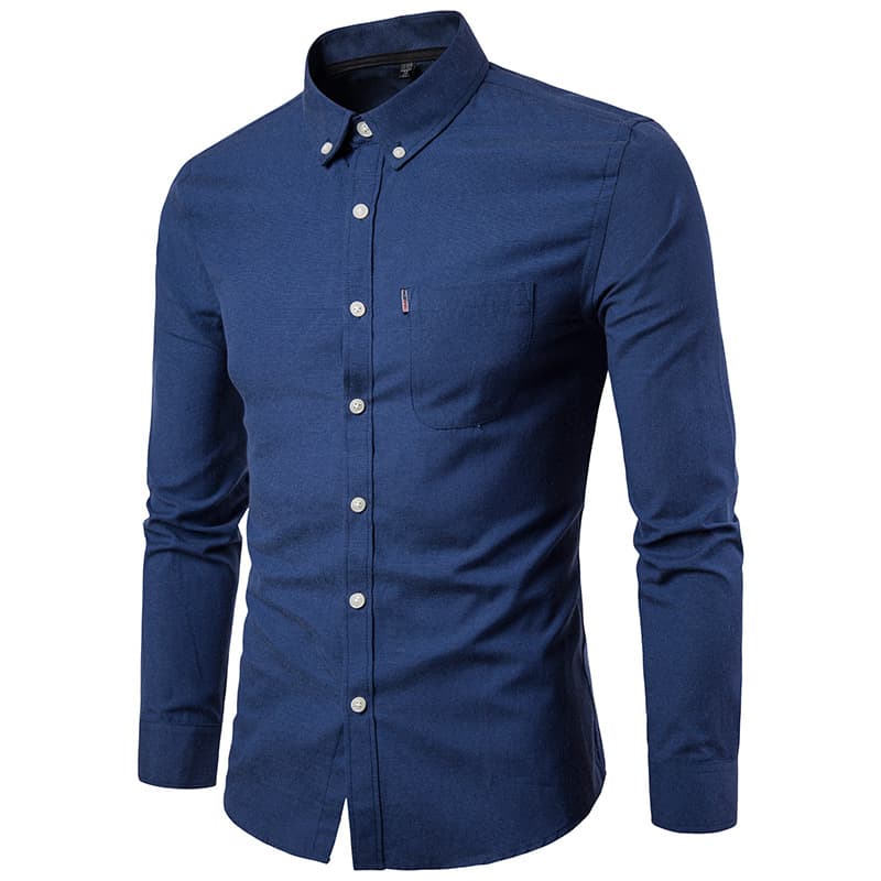 mens work shirts Long sleeve men dress shirt Formal Business