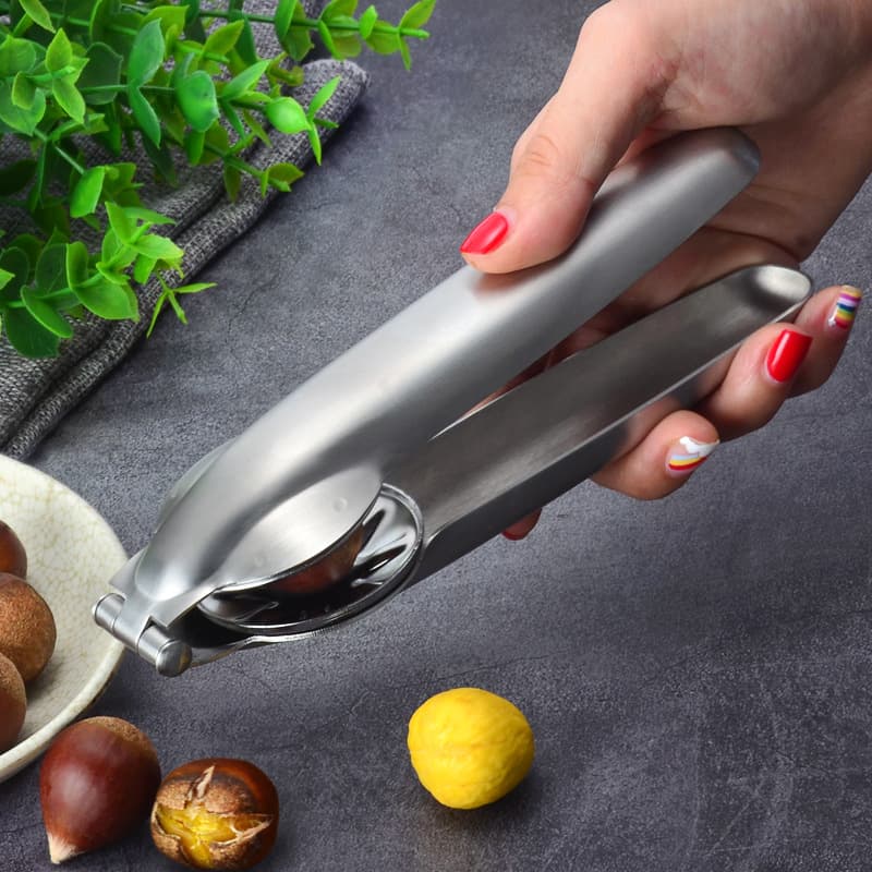 304 Stainless Steel Chestnut Opener Cross Chestnut Cracker Nut Tool Chestnut Sheller