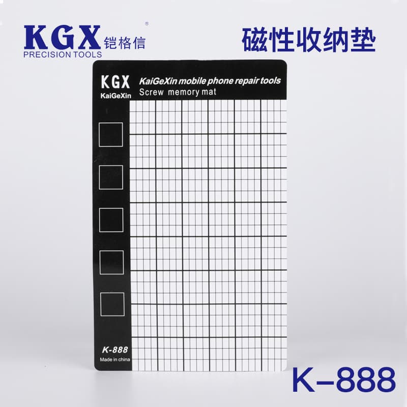 KGX Universal Magnetic Screw Memory Pad Storage Pad Disassembly Repair Work Pad iPhone Magnetic Work Pad