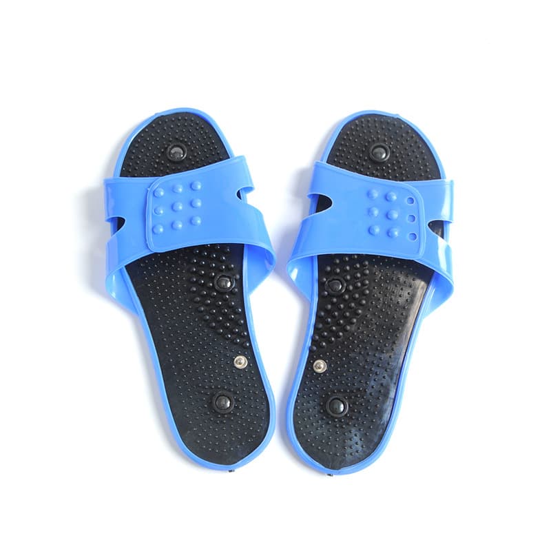 Plastic Slippers, Acupressure Therapy Slippers, Handheld Electrode Pads for Medium-Low Frequency Accessories, Foot Massage Shoes