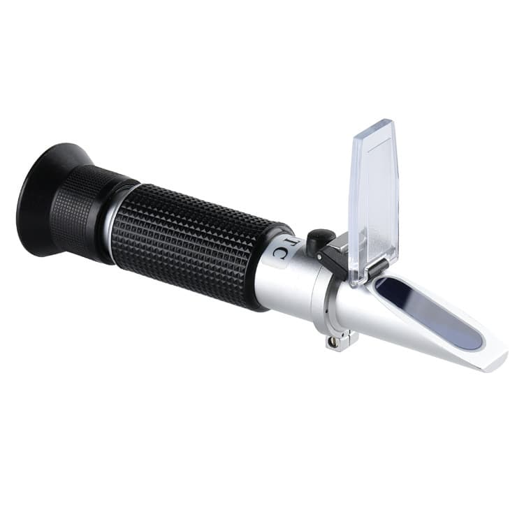 Handheld Refractometer 0-32 Brix Fruit Sugar Meter Sweetness Tester Sugar Content Measuring Instrument Cutting Fluid