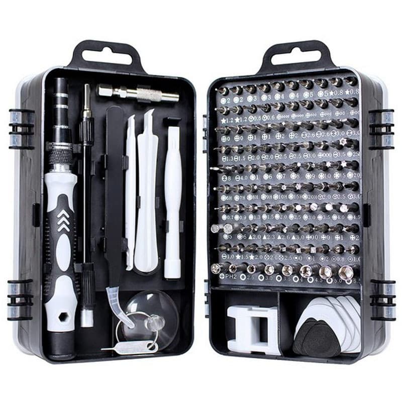 Chromium Vanadium Steel Crv115 11-in-1 Screwdriver Set Watch Phone Disassembly Repair Tool Kit Suitable For Various Applications