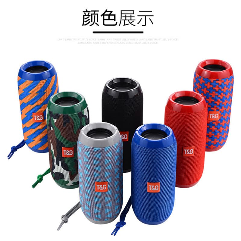 Hot Selling TG313 Bluetooth Speaker TG117 Wireless Portable Speaker with Bass Fabric Stereo Bluetooth 5.0